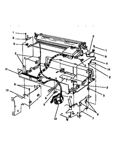 Carrier support and side frames