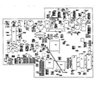Smith Corona PWP 4200 (5HEE) control pc board components diagram