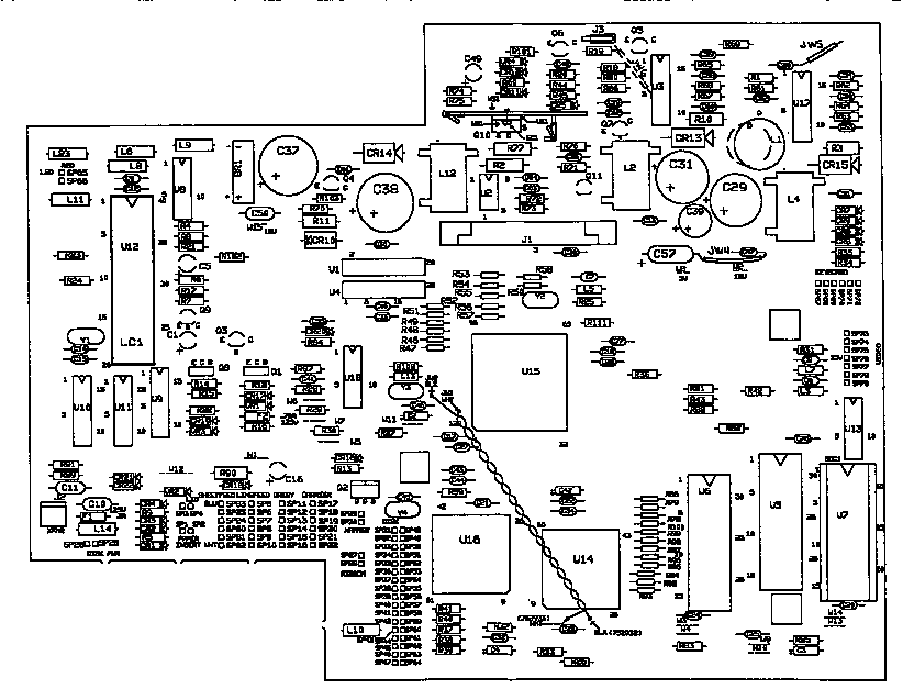 Control pc board components