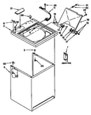 Top and cabinet parts