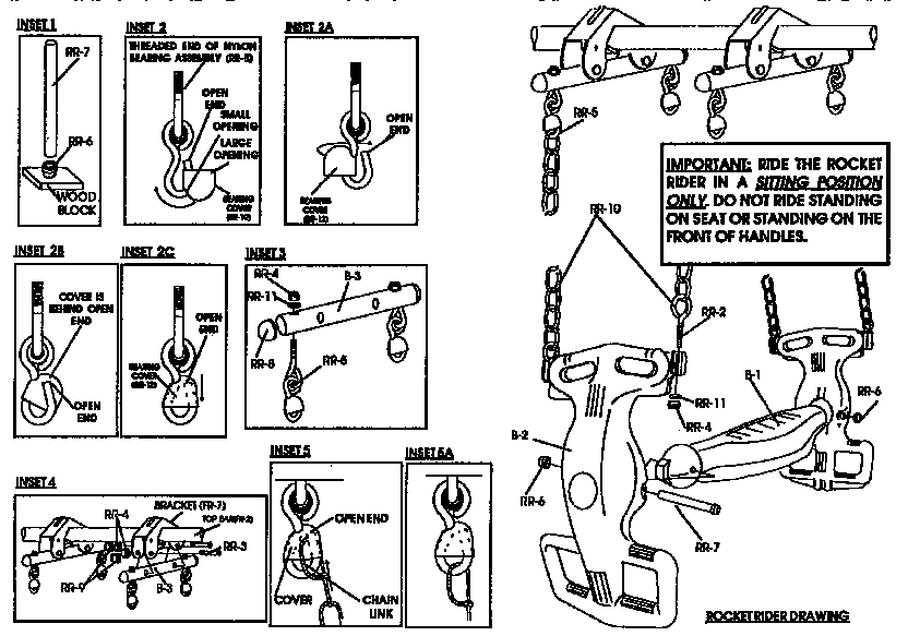 Rocketrider assembly