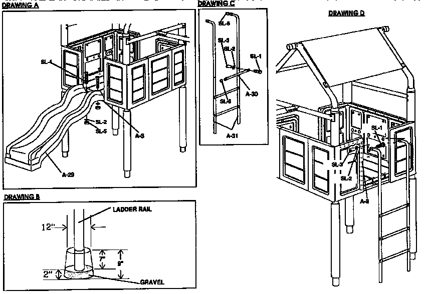 SLIDE AND LADDER
