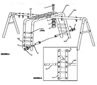 Hedstrom 4-3899 frame assembly diagram