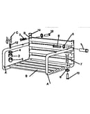 Adult lawn swing assembly