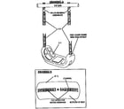 Hedstrom 4-3899 swing assembly diagram