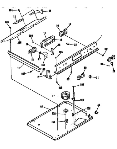 Control panel section