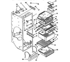 Kenmore 1069545751 refrigerator liner diagram