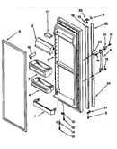 Refrigerator door