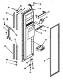 Freezer door parts
