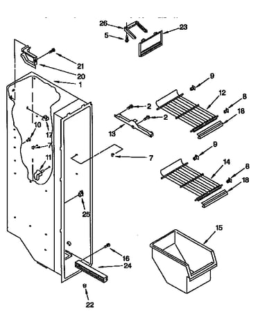 Freezer liner