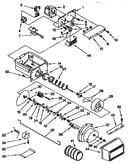 Motor and ice container