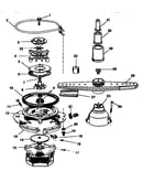 Motor, heater, & spray arm