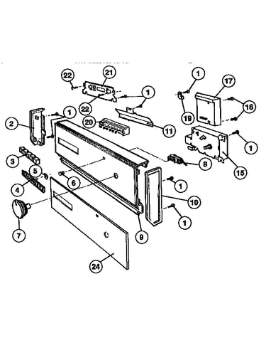 Console panel parts