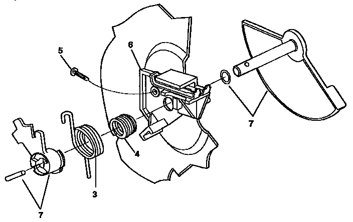 Detergent cup parts
