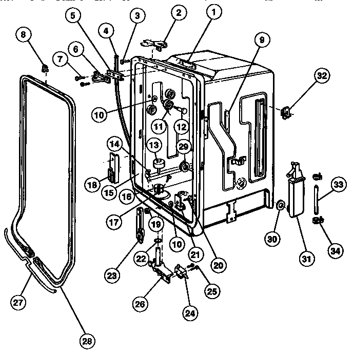 TUB PARTS