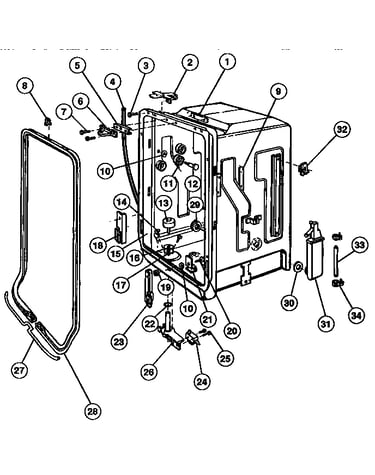 Tub parts
