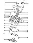 Nozzle and motor assembly