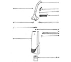 Eureka SC6484A/AT handle and bag housing diagram