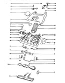 Nozzle and motor assembly
