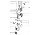 Kenmore 860C6446A/AT base assembly diagram