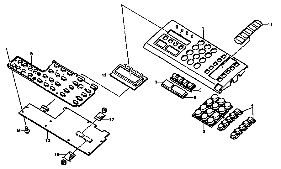 Control panel pcb
