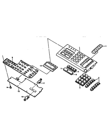 Control panel pcb