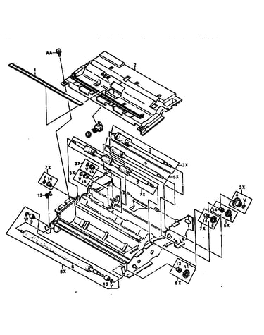 Platen mechanism