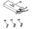 Kenmore 9113312993 wire harness / components diagram