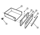 Kenmore 7917859094 utility drawer diagram