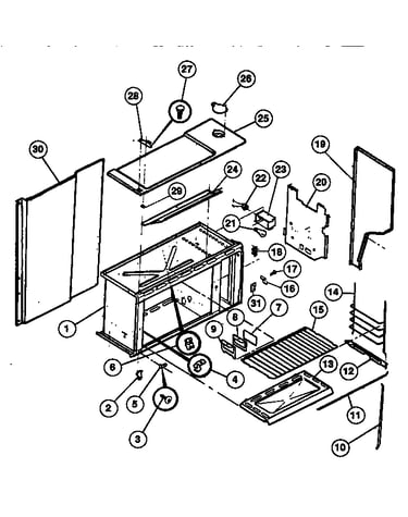 Upper oven