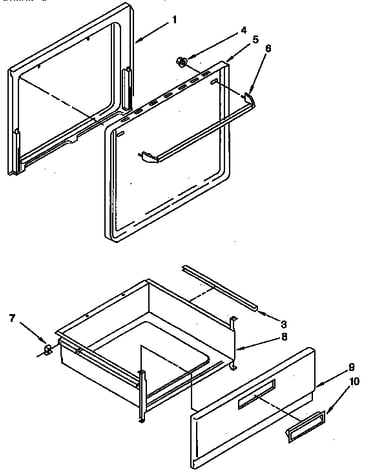 Door and drawer