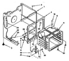 Whirlpool RF3020XYW1 internal oven diagram