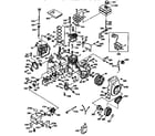 Tecumseh HSSK50-67317M replacement parts diagram