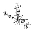 Kenmore 3631434594 motor pump mechanism diagram