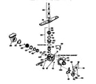 Kenmore 3631434194 motor pump mechanism diagram