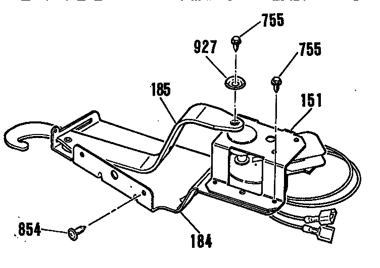 Door lock section