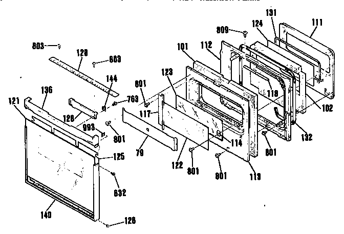 Door section