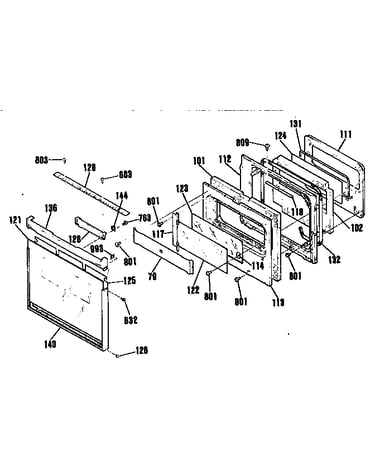 Door section