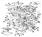 Kenmore 9114942993 microwave body diagram