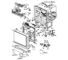 Kenmore 3631554594 dishwasher diagram