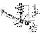 Kenmore 3631554594 motor pump mechanism diagram