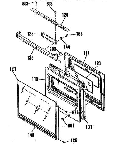 Door section