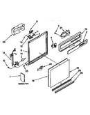 Frame and console parts