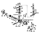 Kenmore 3631654193 motor pump mechanism diagram