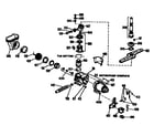 Kenmore 3631654594 motor pump mechanism diagram