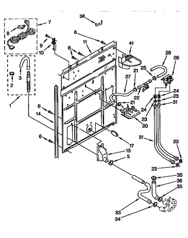 Rear panel
