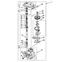 Kenmore 11092585800 gearcase diagram