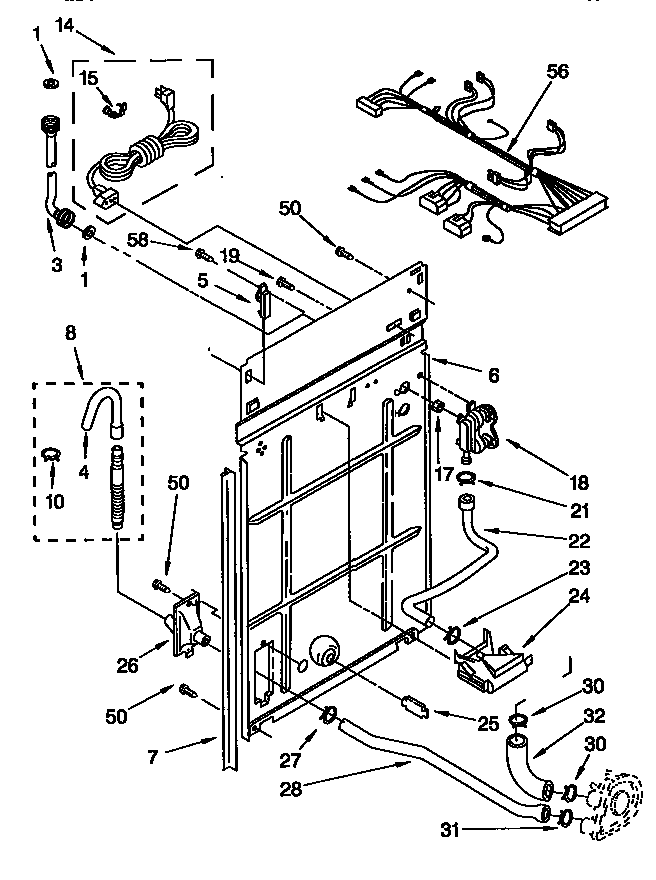 Rear panel