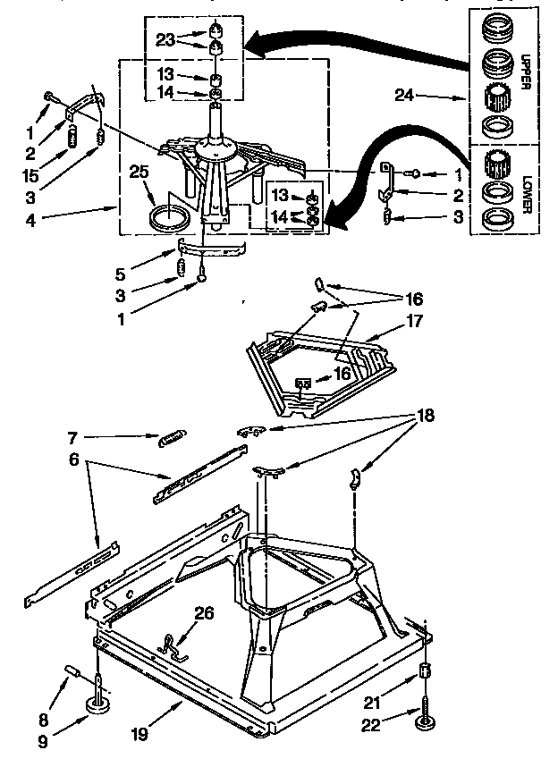 Machine base