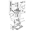 Kenmore 11094519800 machine base diagram